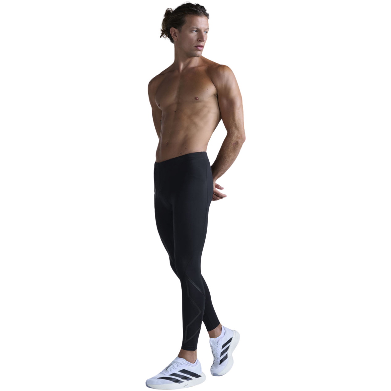 2026 2XU Mens Core Compression Tights MA3849B - Black / Black